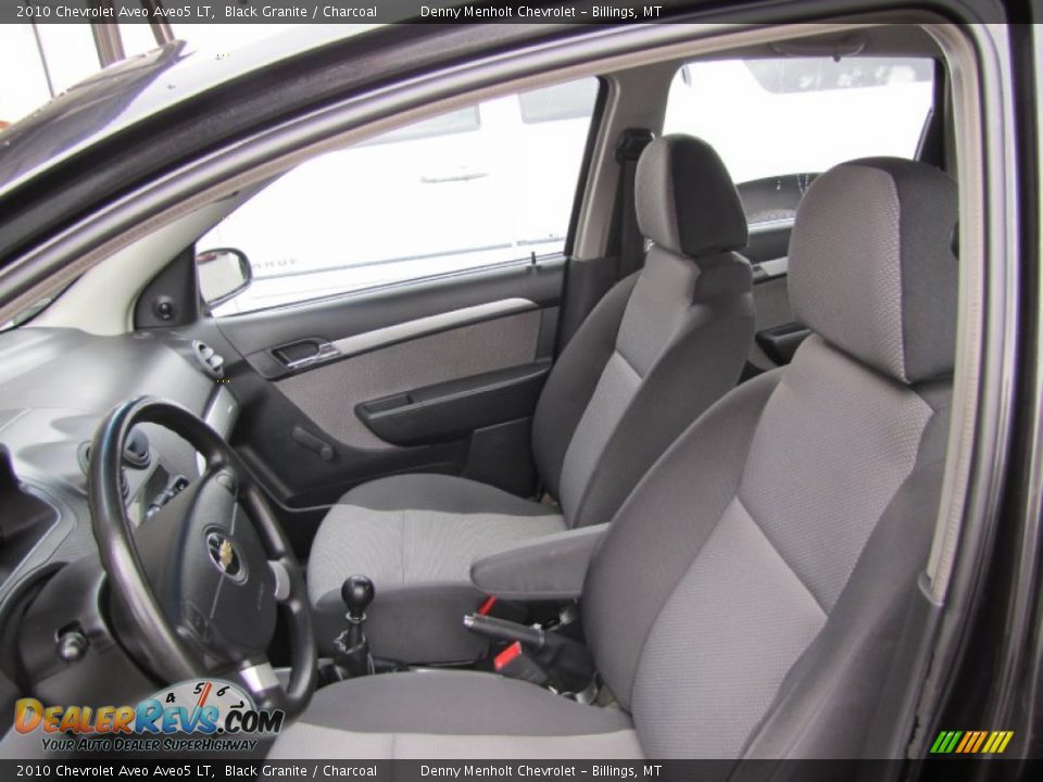 2010 Chevrolet Aveo Aveo5 LT Black Granite / Charcoal Photo #12
