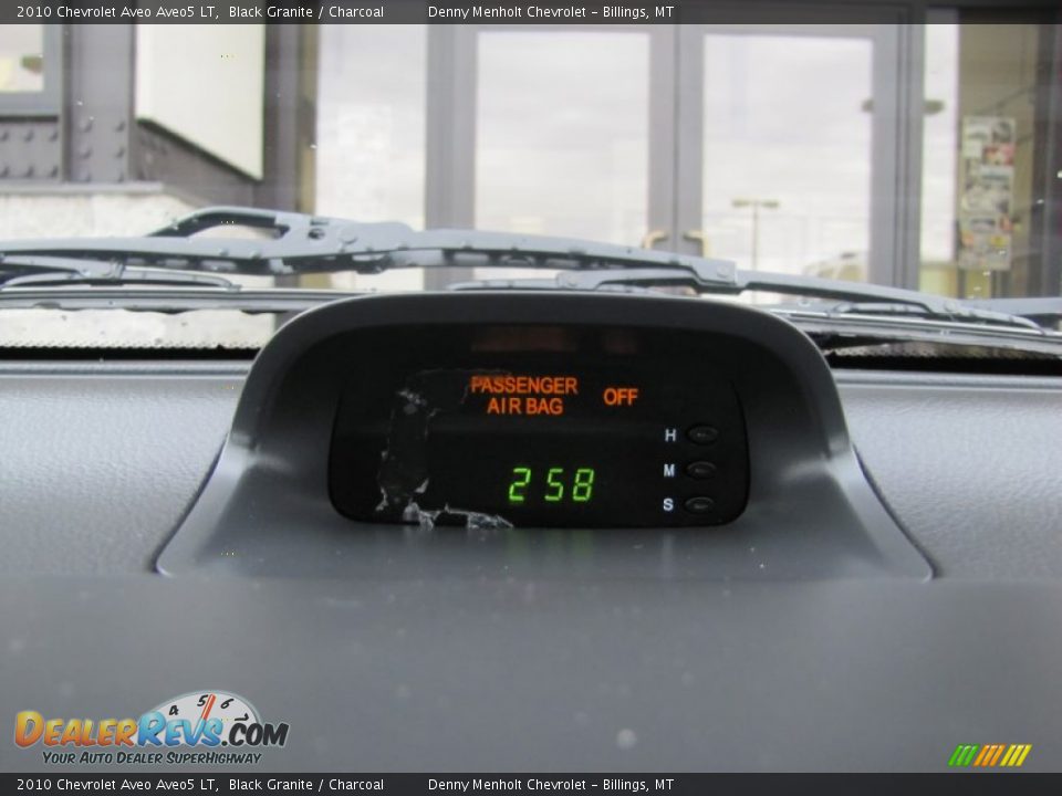 2010 Chevrolet Aveo Aveo5 LT Black Granite / Charcoal Photo #14