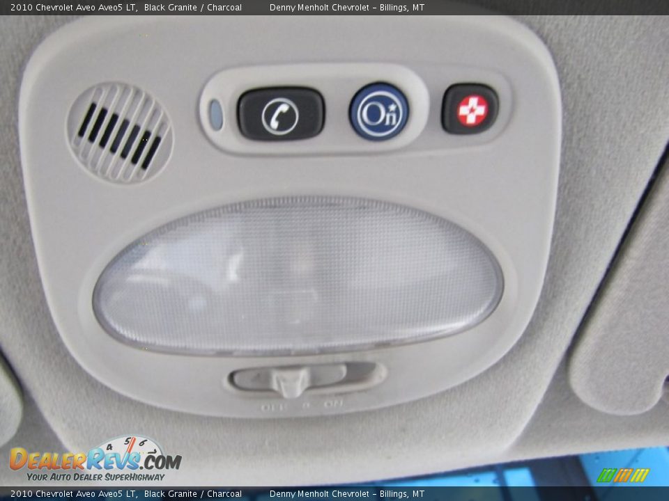 2010 Chevrolet Aveo Aveo5 LT Black Granite / Charcoal Photo #18