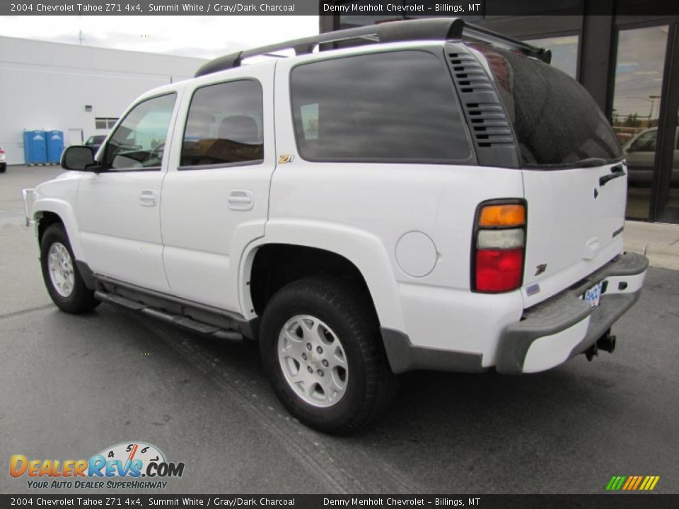 2004 Chevrolet Tahoe Z71 4x4 Summit White / Gray/Dark Charcoal Photo #3
