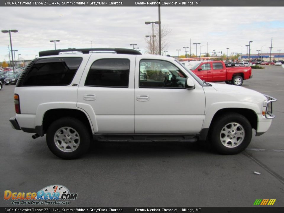 2004 Chevrolet Tahoe Z71 4x4 Summit White / Gray/Dark Charcoal Photo #6