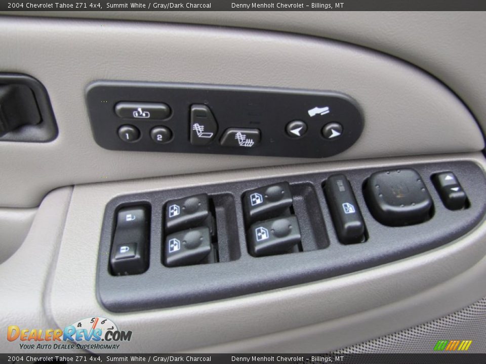 2004 Chevrolet Tahoe Z71 4x4 Summit White / Gray/Dark Charcoal Photo #17