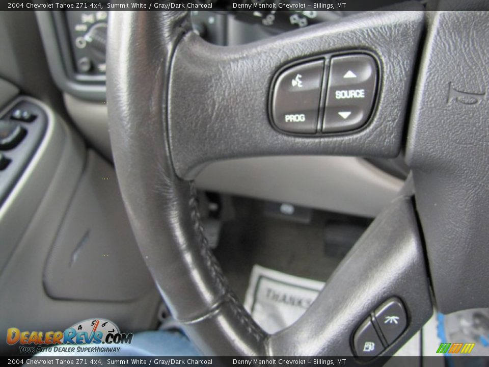 2004 Chevrolet Tahoe Z71 4x4 Summit White / Gray/Dark Charcoal Photo #21