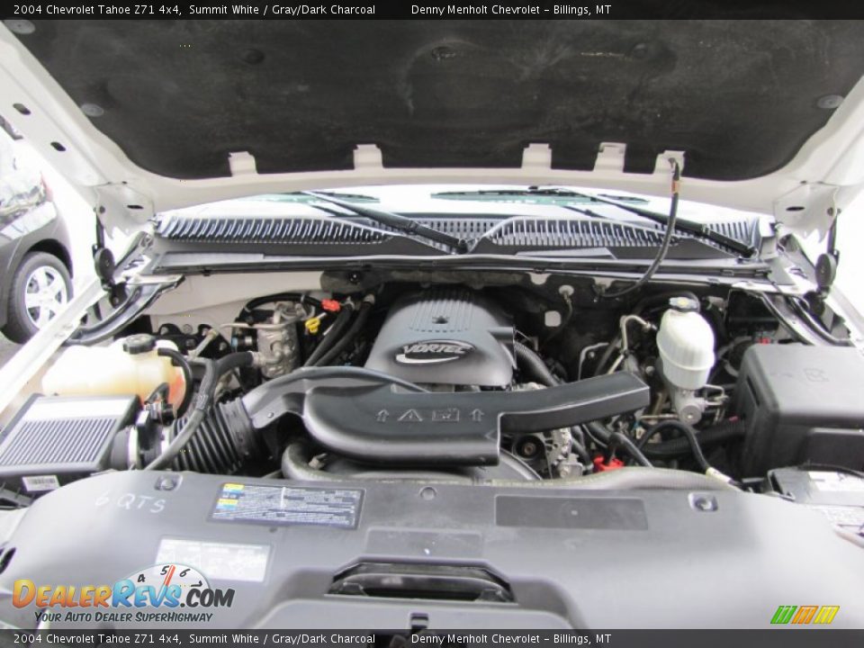 2004 Chevrolet Tahoe Z71 4x4 Summit White / Gray/Dark Charcoal Photo #30