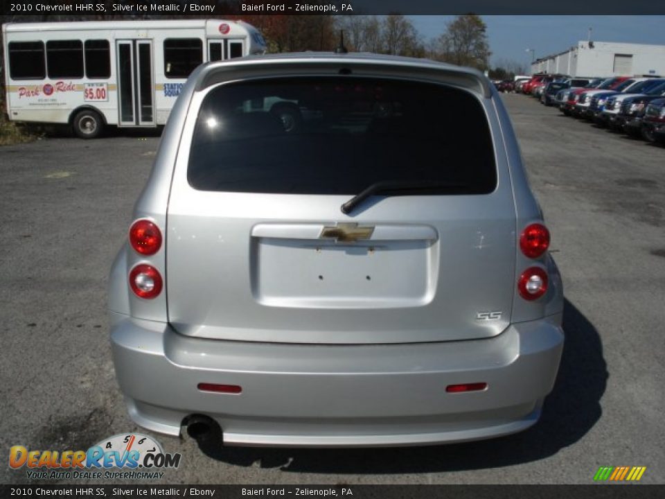 Silver Ice Metallic 2010 Chevrolet HHR SS Photo #7