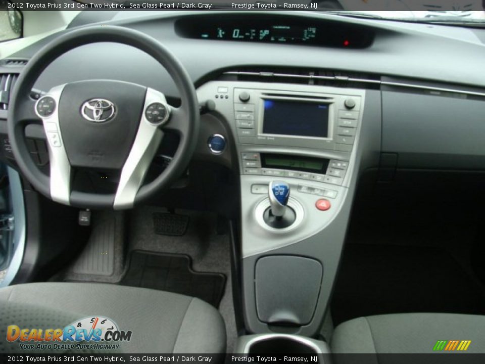 Dashboard of 2012 Toyota Prius 3rd Gen Two Hybrid Photo #9