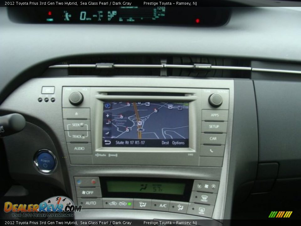 Navigation of 2012 Toyota Prius 3rd Gen Two Hybrid Photo #11