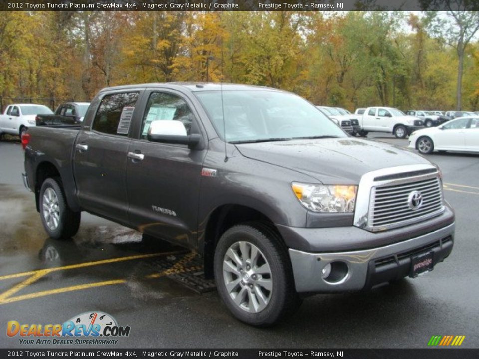 2012 Toyota Tundra Platinum CrewMax 4x4 Magnetic Gray Metallic / Graphite Photo #1