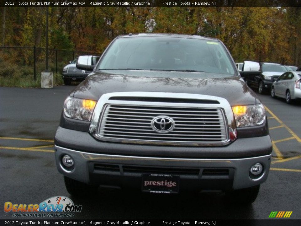 2012 Toyota Tundra Platinum CrewMax 4x4 Magnetic Gray Metallic / Graphite Photo #2