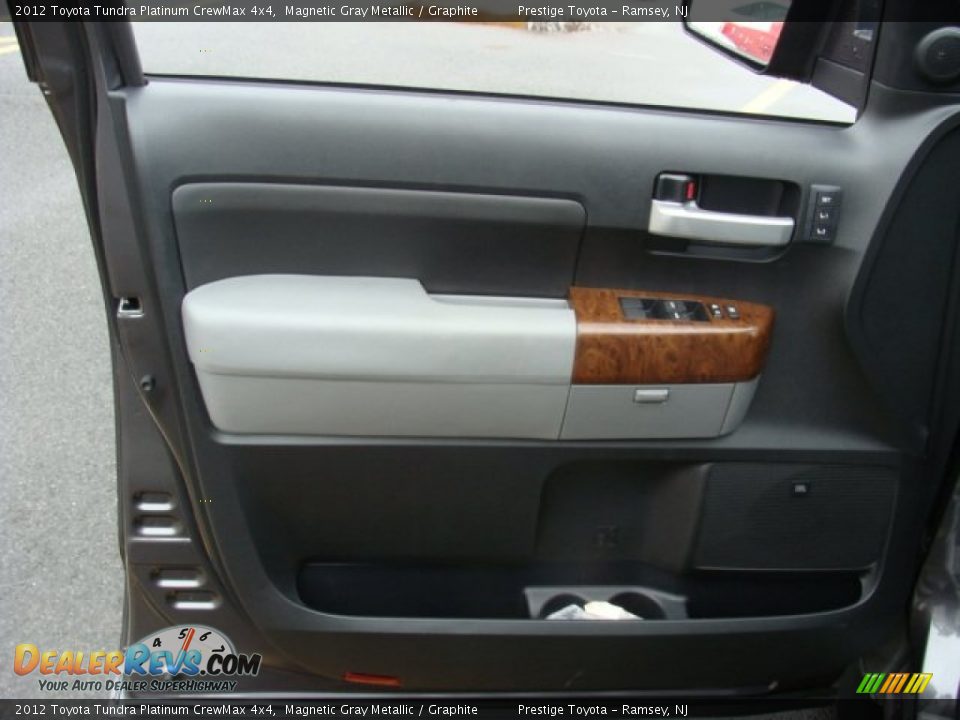 2012 Toyota Tundra Platinum CrewMax 4x4 Magnetic Gray Metallic / Graphite Photo #6