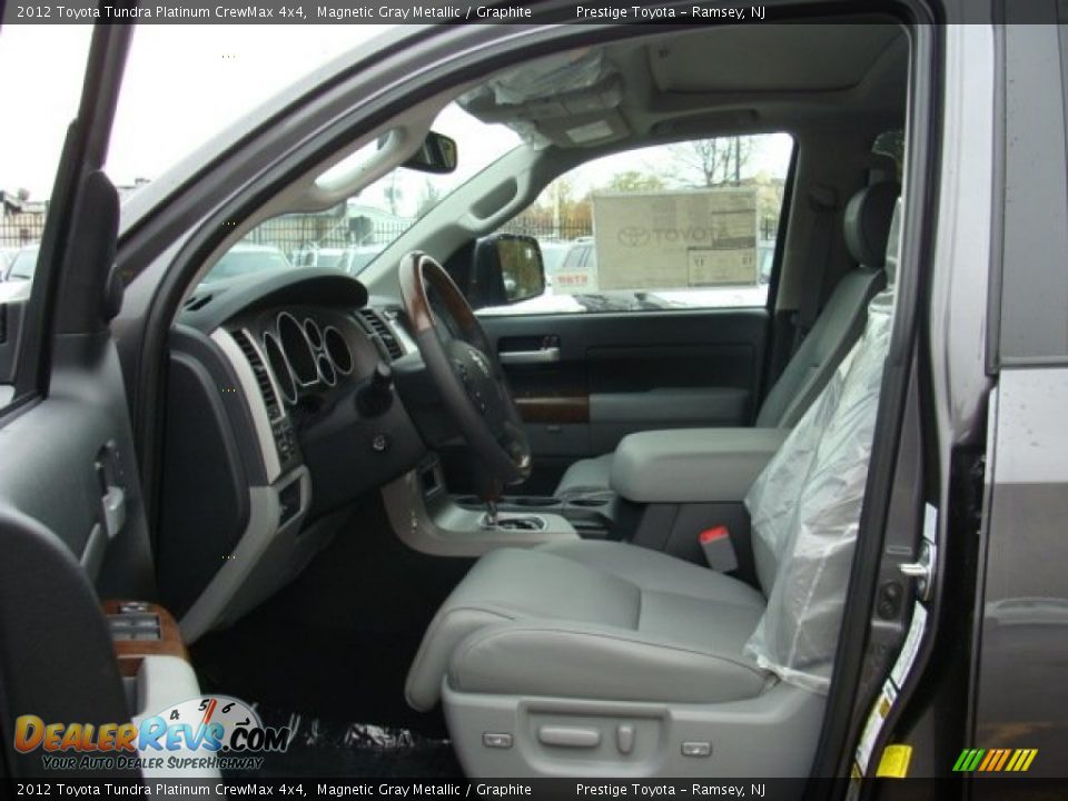 2012 Toyota Tundra Platinum CrewMax 4x4 Magnetic Gray Metallic / Graphite Photo #7