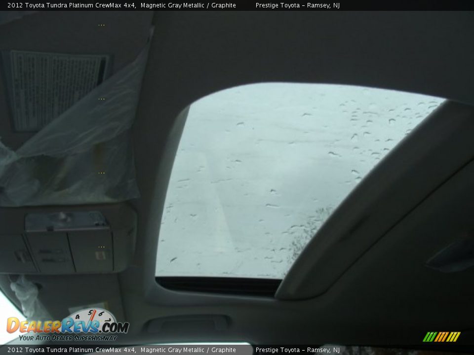 2012 Toyota Tundra Platinum CrewMax 4x4 Magnetic Gray Metallic / Graphite Photo #8