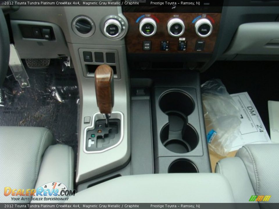 2012 Toyota Tundra Platinum CrewMax 4x4 Magnetic Gray Metallic / Graphite Photo #11