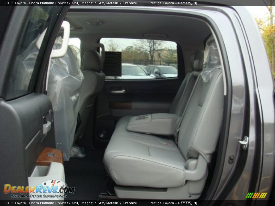 2012 Toyota Tundra Platinum CrewMax 4x4 Magnetic Gray Metallic / Graphite Photo #12