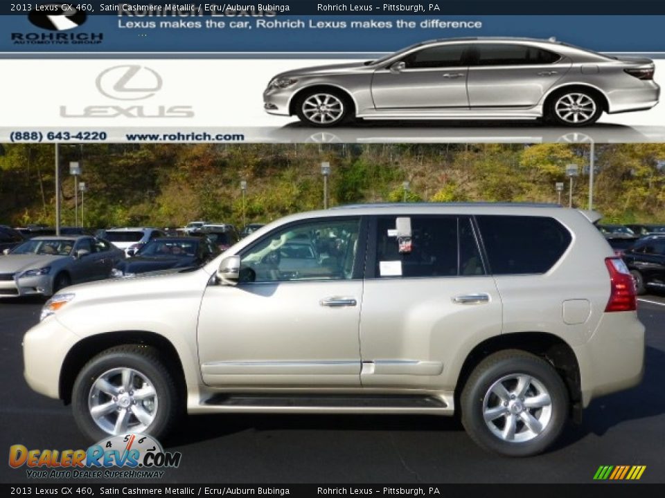 2013 Lexus GX 460 Satin Cashmere Metallic / Ecru/Auburn Bubinga Photo #1