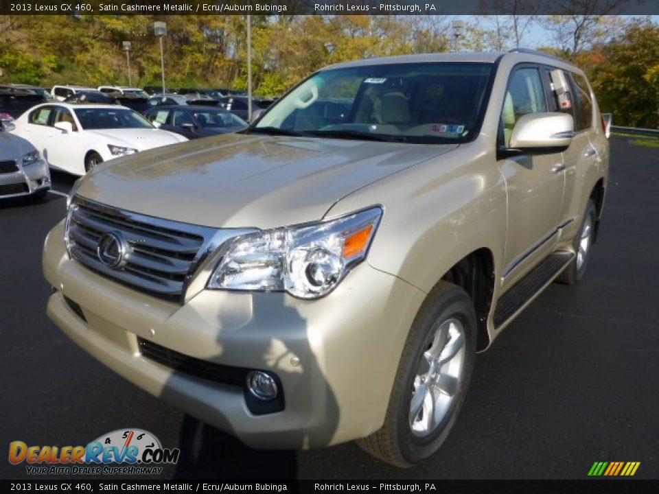 2013 Lexus GX 460 Satin Cashmere Metallic / Ecru/Auburn Bubinga Photo #8