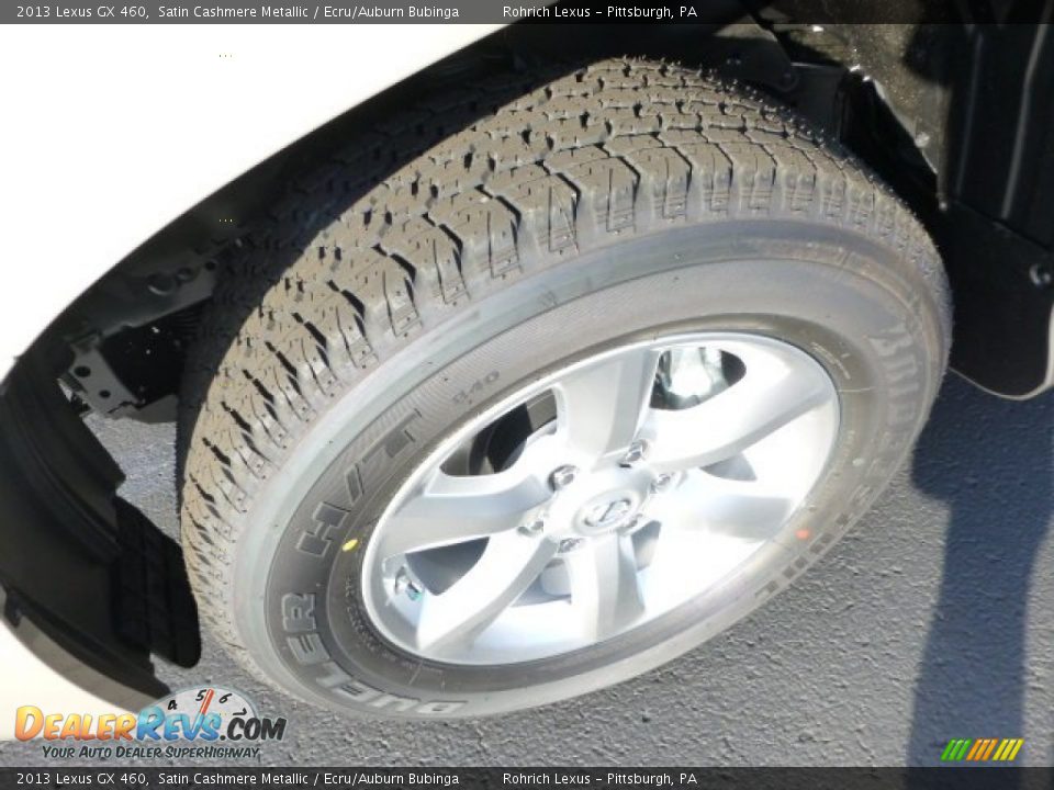 2013 Lexus GX 460 Satin Cashmere Metallic / Ecru/Auburn Bubinga Photo #9