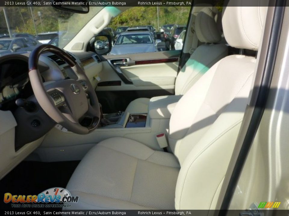 2013 Lexus GX 460 Satin Cashmere Metallic / Ecru/Auburn Bubinga Photo #10