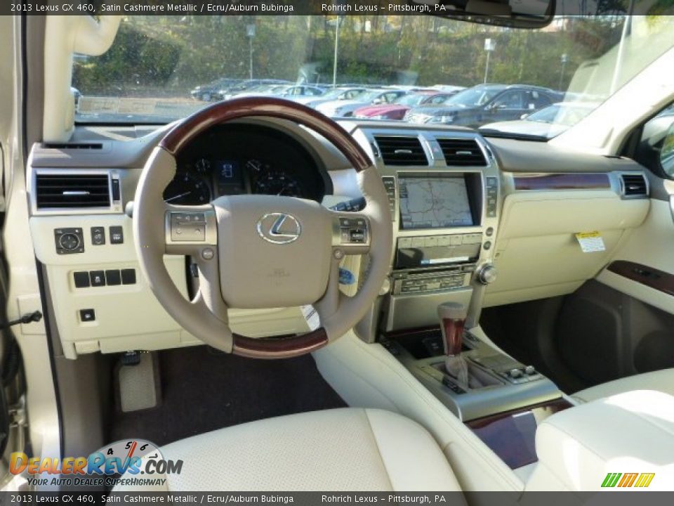 2013 Lexus GX 460 Satin Cashmere Metallic / Ecru/Auburn Bubinga Photo #12