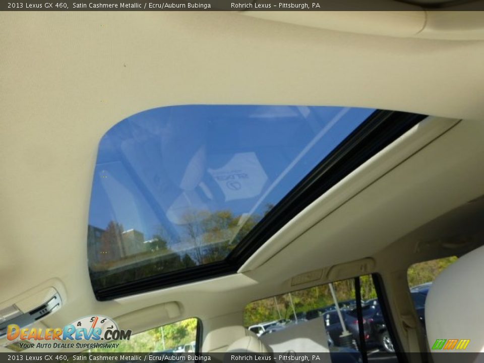 2013 Lexus GX 460 Satin Cashmere Metallic / Ecru/Auburn Bubinga Photo #15