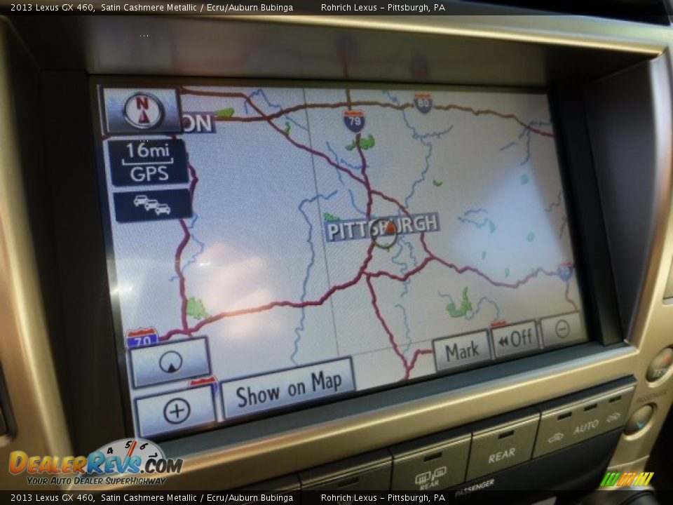 2013 Lexus GX 460 Satin Cashmere Metallic / Ecru/Auburn Bubinga Photo #16