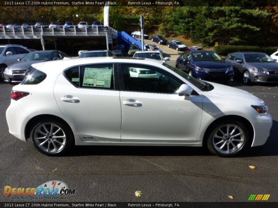 Starfire White Pearl 2013 Lexus CT 200h Hybrid Premium Photo #5