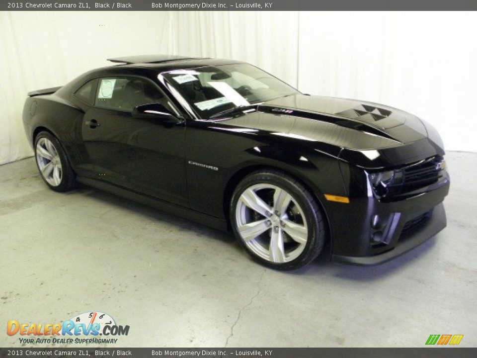 Front 3/4 View of 2013 Chevrolet Camaro ZL1 Photo #1