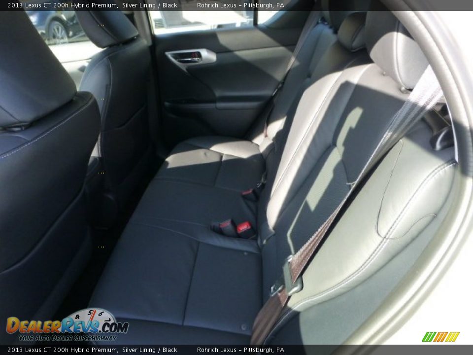 2013 Lexus CT 200h Hybrid Premium Silver Lining / Black Photo #11