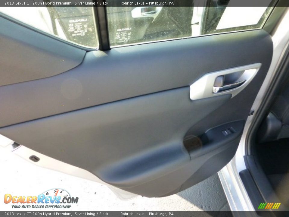 2013 Lexus CT 200h Hybrid Premium Silver Lining / Black Photo #13