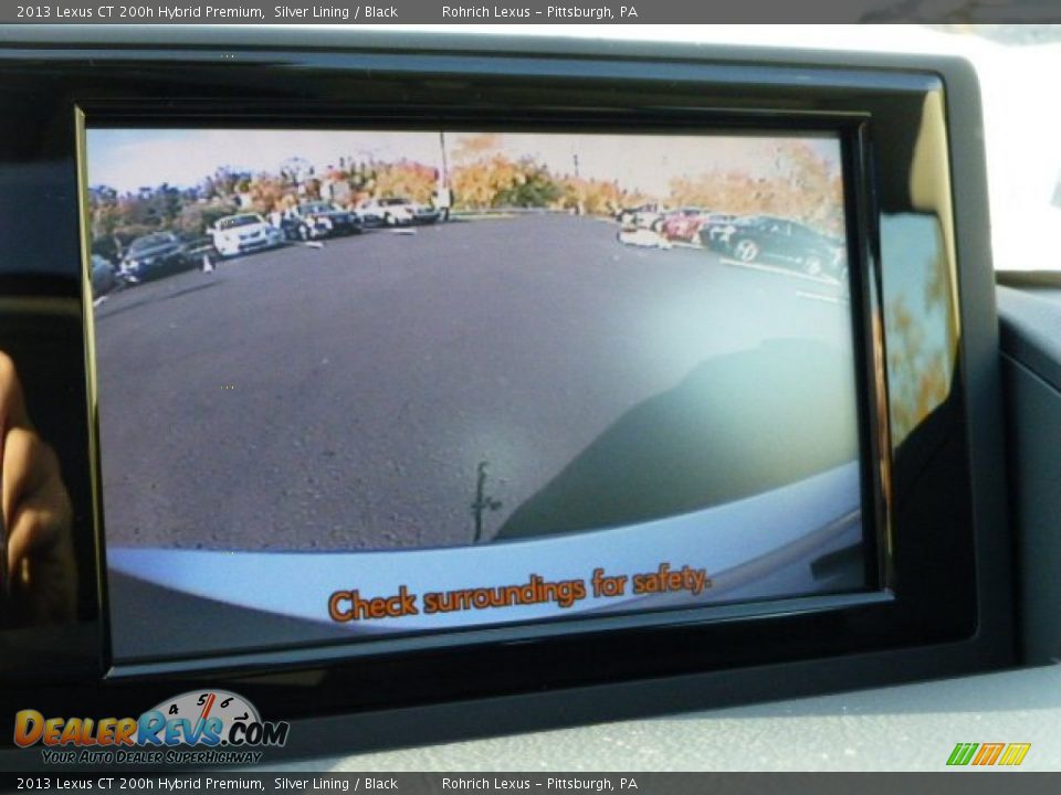 2013 Lexus CT 200h Hybrid Premium Silver Lining / Black Photo #19