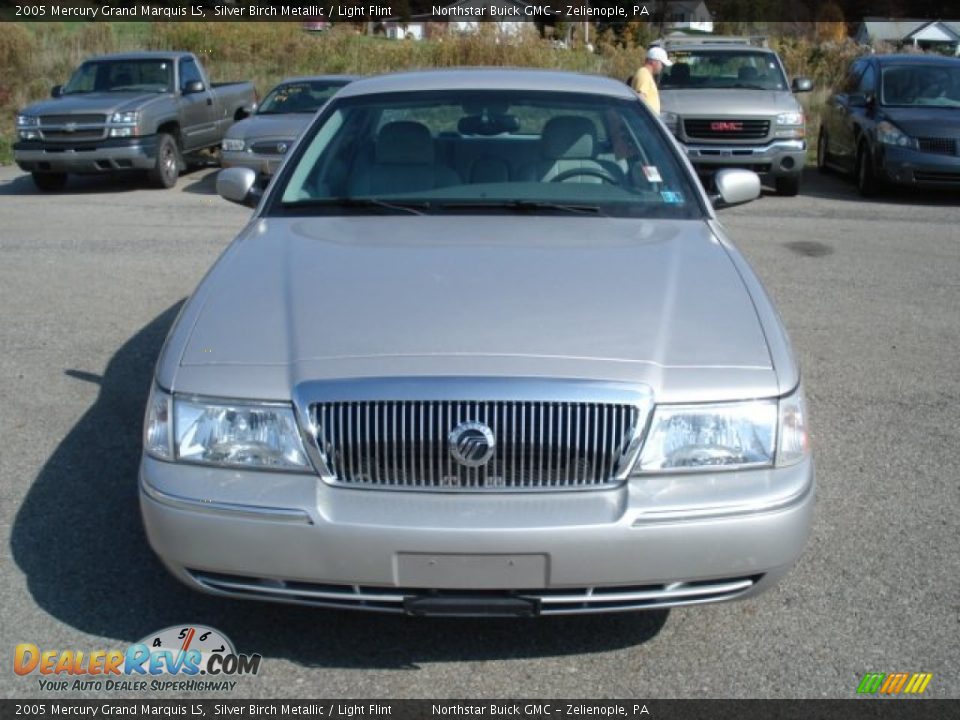 2005 Mercury Grand Marquis LS Silver Birch Metallic / Light Flint Photo #2