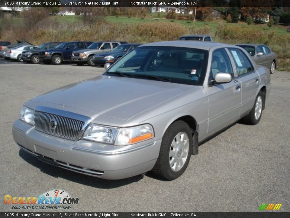 2005 Mercury Grand Marquis LS Silver Birch Metallic / Light Flint Photo #3