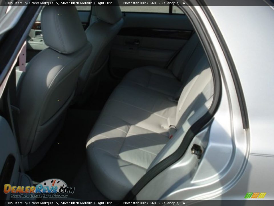2005 Mercury Grand Marquis LS Silver Birch Metallic / Light Flint Photo #10
