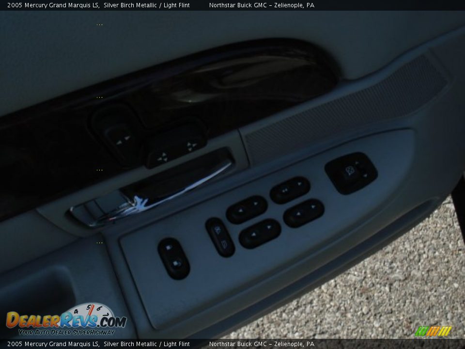 2005 Mercury Grand Marquis LS Silver Birch Metallic / Light Flint Photo #11