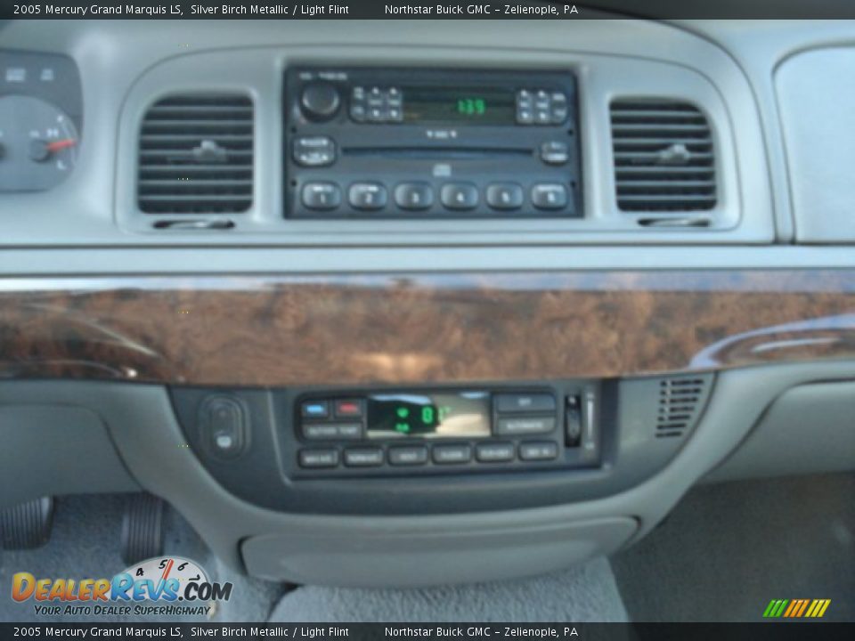 2005 Mercury Grand Marquis LS Silver Birch Metallic / Light Flint Photo #12