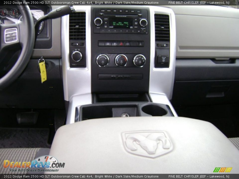 2012 Dodge Ram 2500 HD SLT Outdoorsman Crew Cab 4x4 Bright White / Dark Slate/Medium Graystone Photo #13