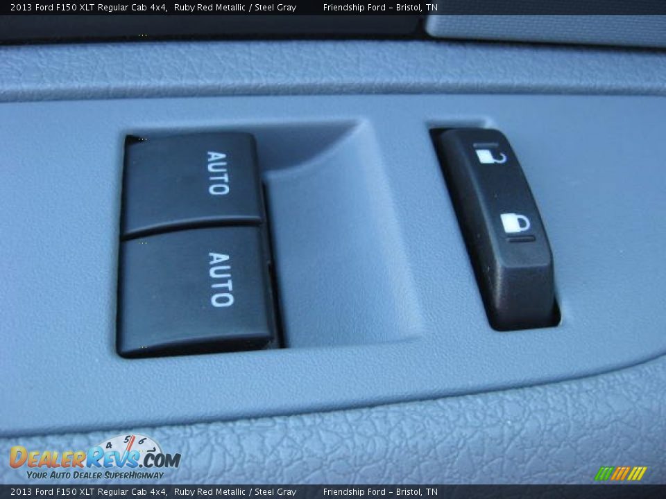 2013 Ford F150 XLT Regular Cab 4x4 Ruby Red Metallic / Steel Gray Photo #13