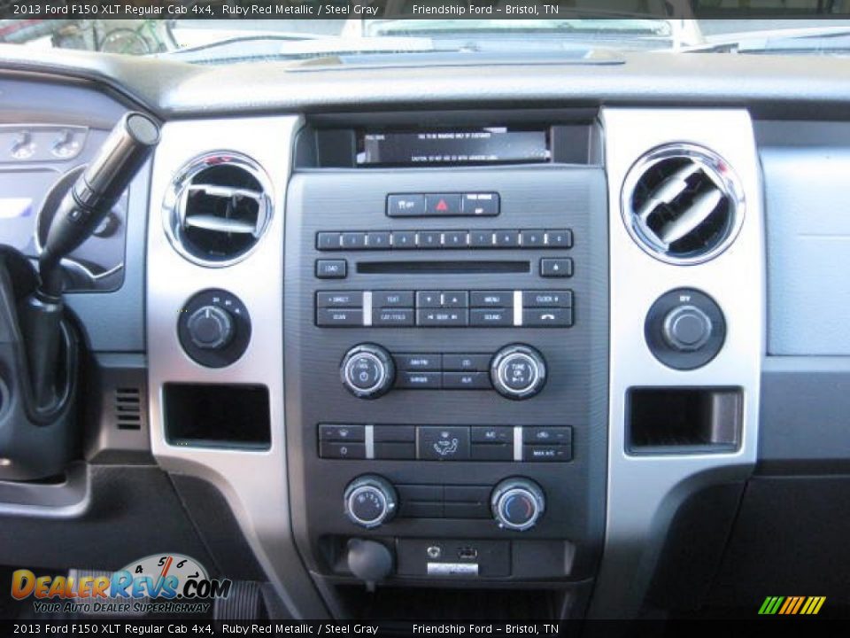 Controls of 2013 Ford F150 XLT Regular Cab 4x4 Photo #18