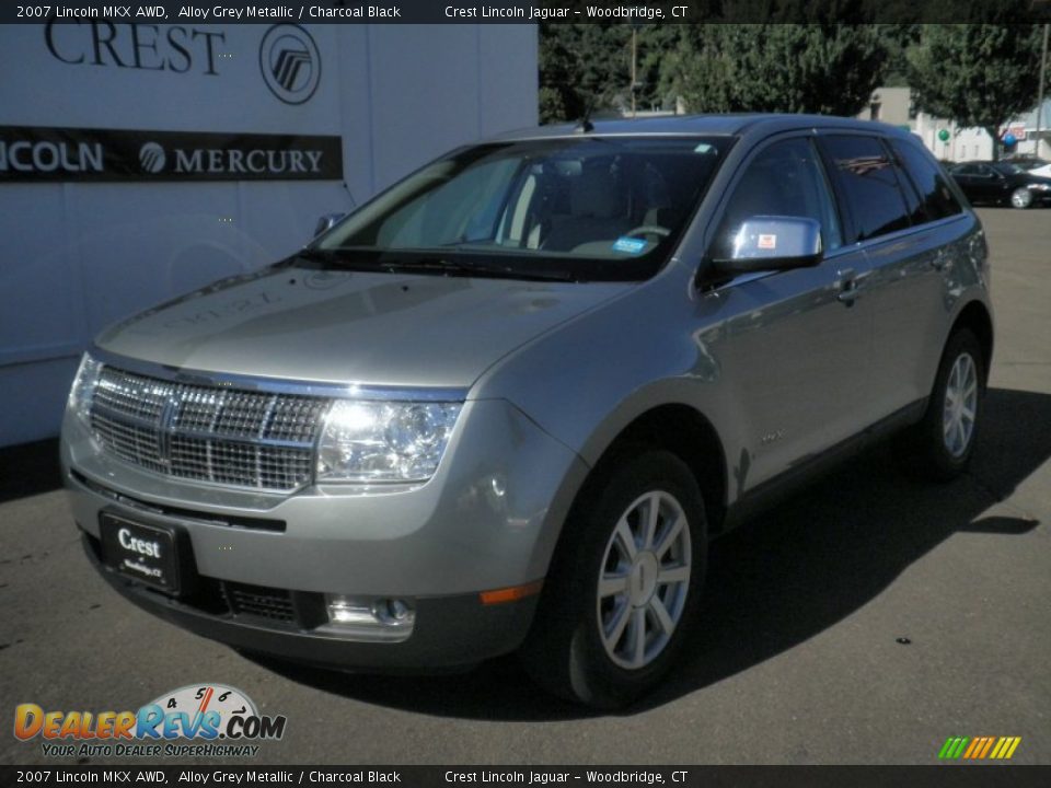 2007 Lincoln MKX AWD Alloy Grey Metallic / Charcoal Black Photo #1
