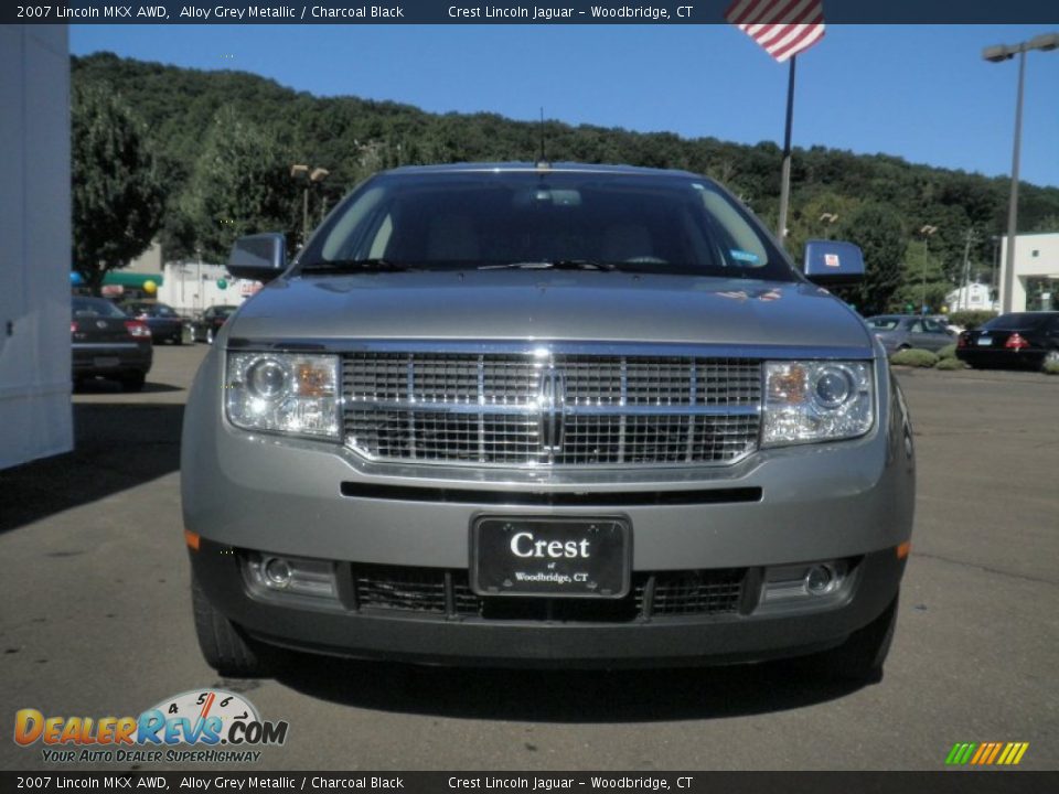 2007 Lincoln MKX AWD Alloy Grey Metallic / Charcoal Black Photo #2
