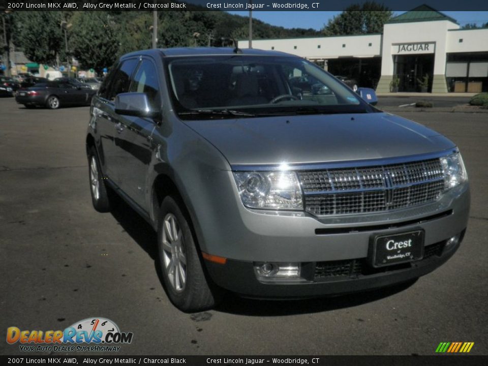 2007 Lincoln MKX AWD Alloy Grey Metallic / Charcoal Black Photo #3