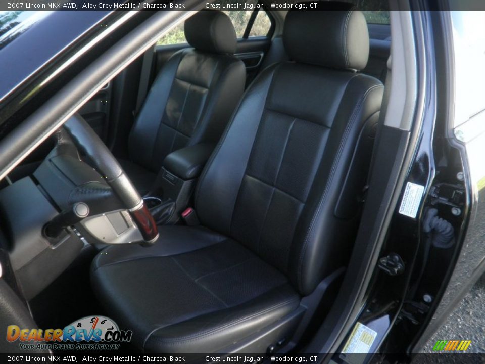 2007 Lincoln MKX AWD Alloy Grey Metallic / Charcoal Black Photo #7