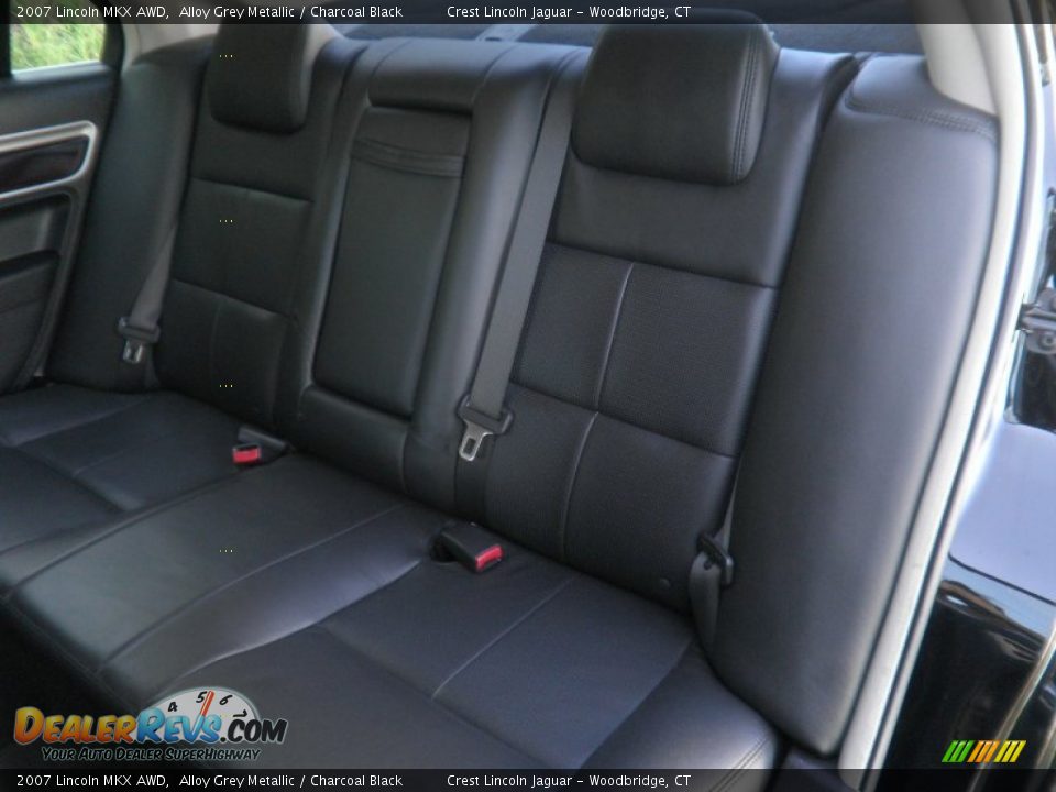 2007 Lincoln MKX AWD Alloy Grey Metallic / Charcoal Black Photo #8