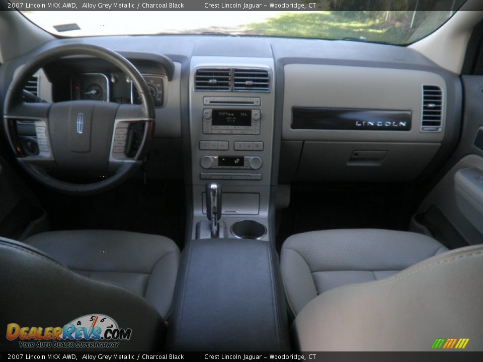 2007 Lincoln MKX AWD Alloy Grey Metallic / Charcoal Black Photo #9