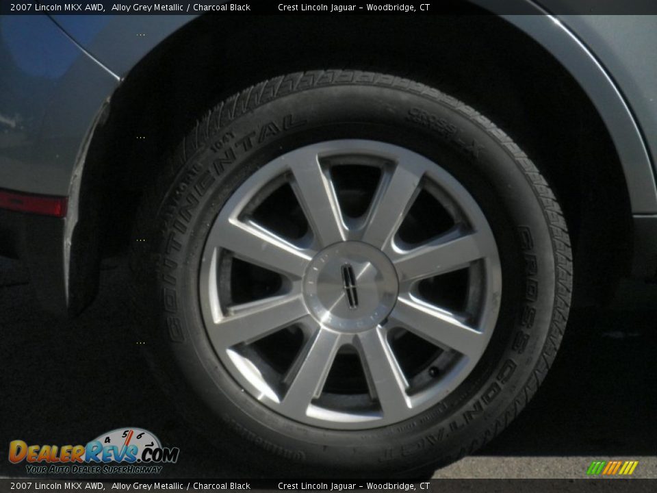 2007 Lincoln MKX AWD Alloy Grey Metallic / Charcoal Black Photo #12