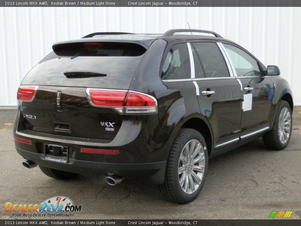 2013 Lincoln MKX AWD Kodiak Brown / Medium Light Stone Photo #4