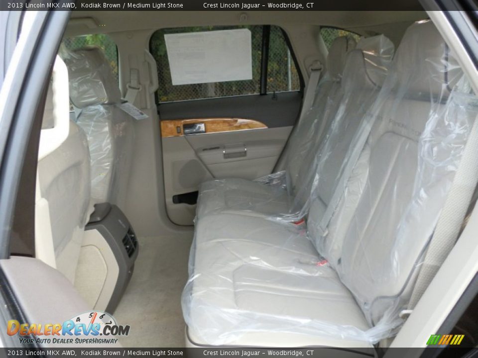 2013 Lincoln MKX AWD Kodiak Brown / Medium Light Stone Photo #9