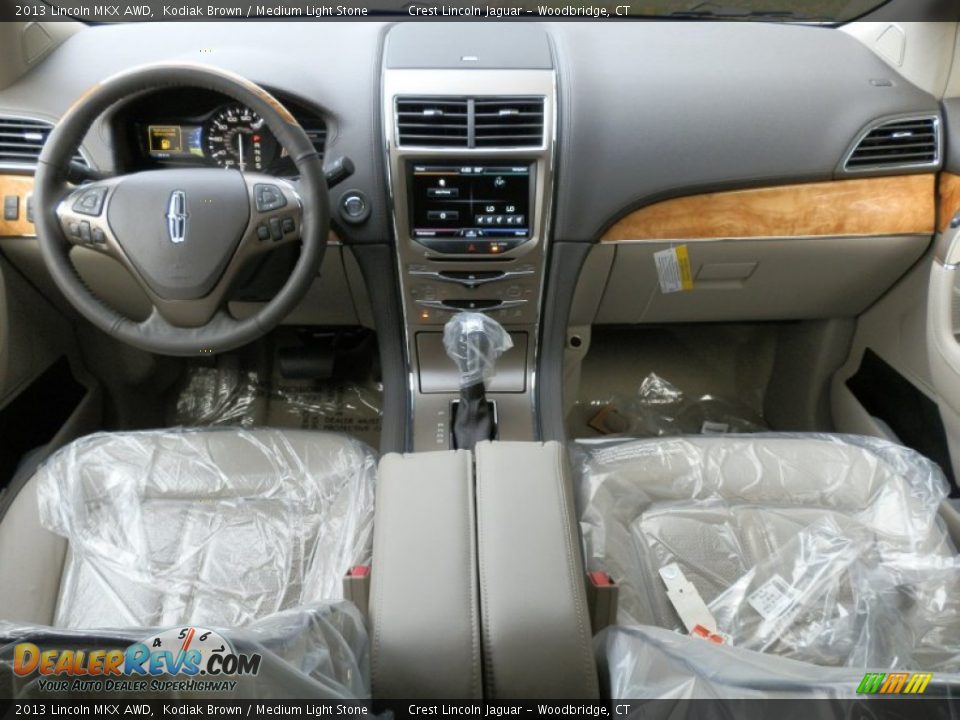 2013 Lincoln MKX AWD Kodiak Brown / Medium Light Stone Photo #10