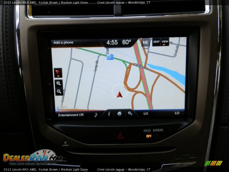 2013 Lincoln MKX AWD Kodiak Brown / Medium Light Stone Photo #14