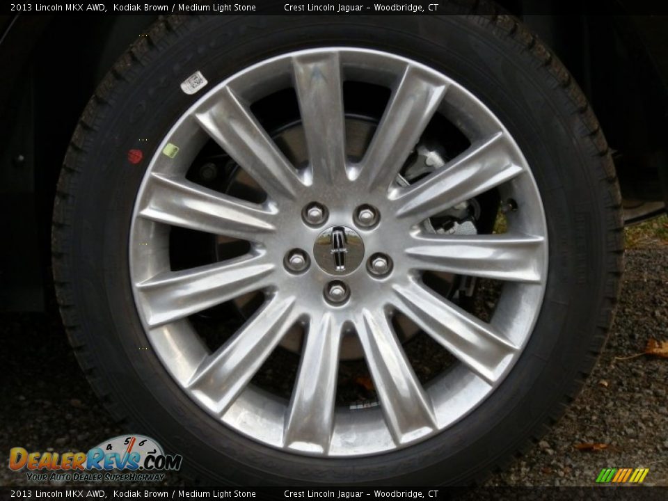 2013 Lincoln MKX AWD Kodiak Brown / Medium Light Stone Photo #16